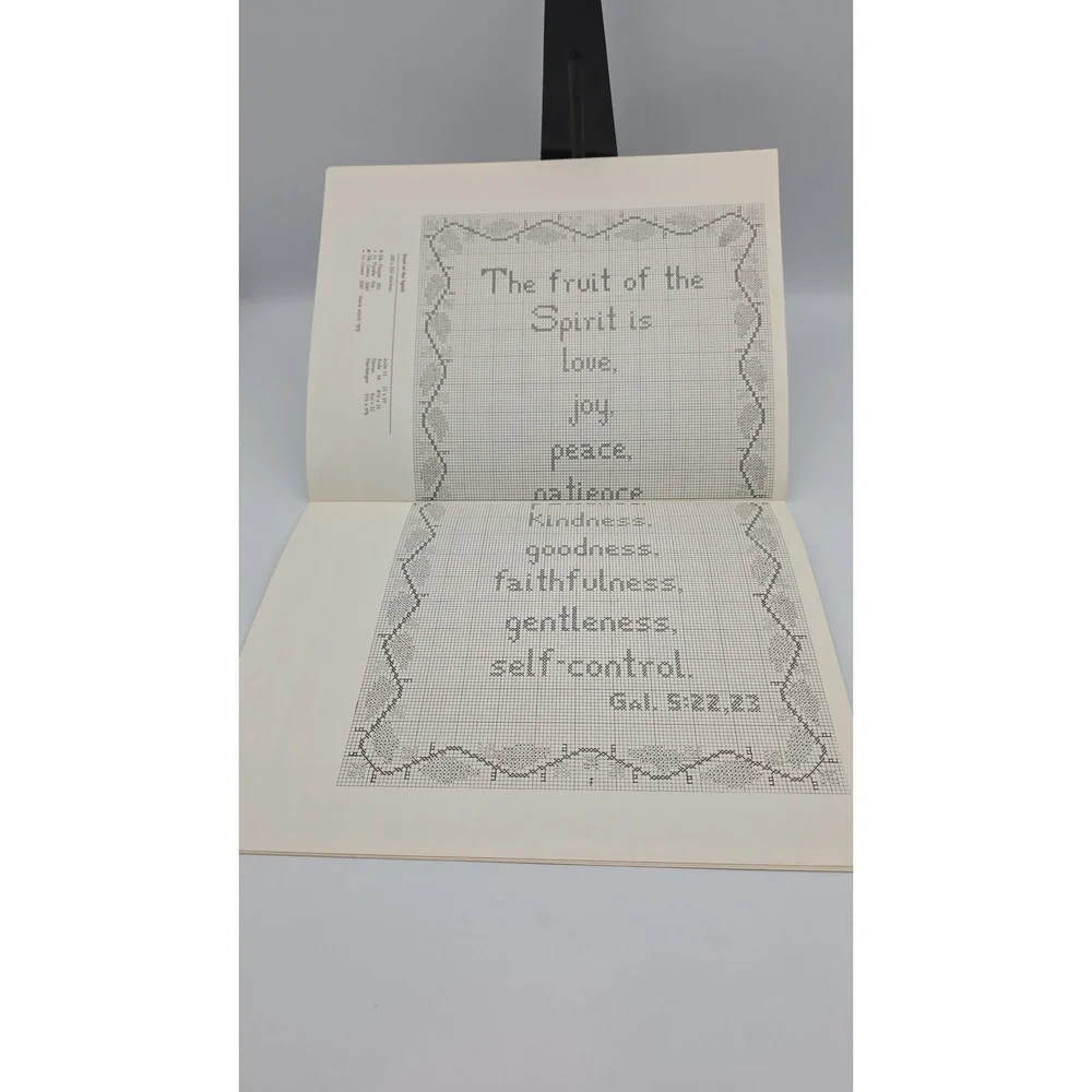 Thou Shall Write Them, 1979, Cross Stitch Pattern‎ Booklet